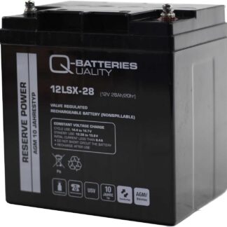 Bateria Qbatteries 12LSX-28 Agm Long